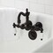 Kingston Brass CA1003T5 3-3/8" Tub Wall Mount Clawfoot Tub Faucet, Oil Rubbed Bronze CA1003T5 - alternate 4
